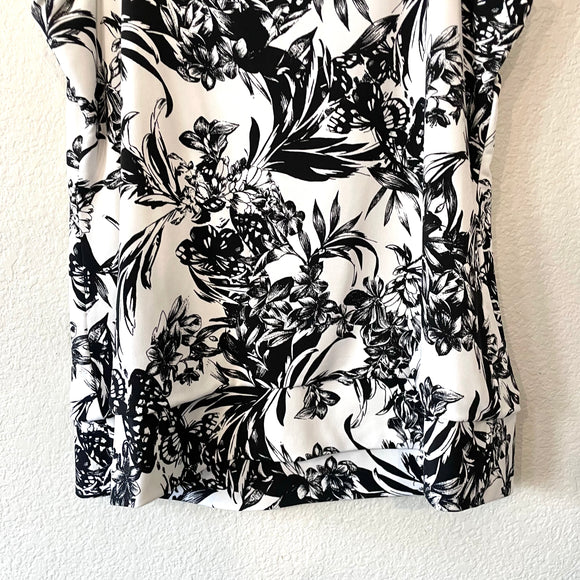 Floral Chain Neck Top