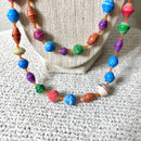 Paper Bead Necklace-5
