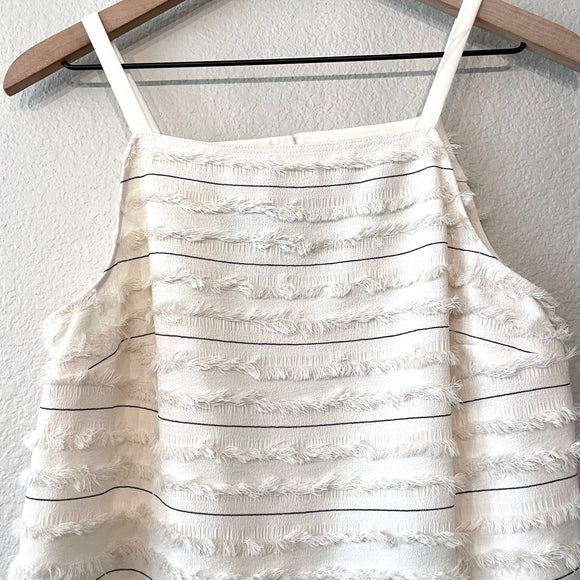 Fringe Striped Top