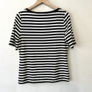 Striped Bow Tee-7