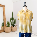 Plaid Button Down Top-1