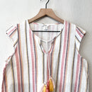 Striped Tassel Top-3