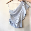 One Shoulder Ruffle Top-9