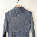 Cable Knit Turtleneck Sweater-7