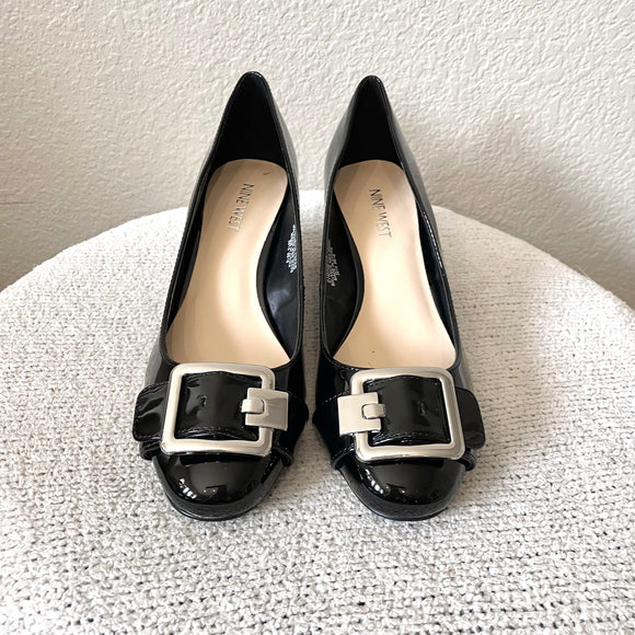 Patent Buckle Pumps