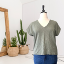 Batwing V-Neck Tee-1