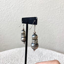 Navajo Pearl Crystal Earrings-5