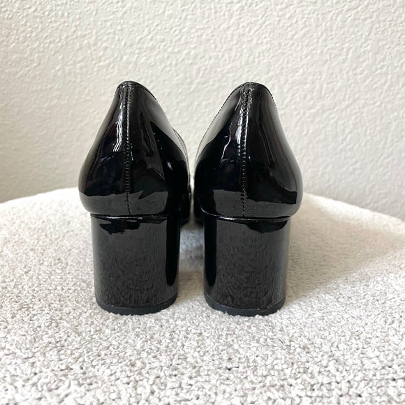 Patent Buckle Pumps