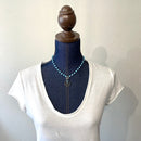 Beaded Peace Sign Necklace-2