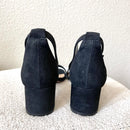 Suede Low Block Heel-10