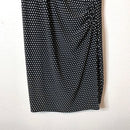 Polka Dot Faux Wrap Dress-7