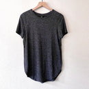Round Hem Marled Top-2