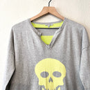 Skull Striped Sweater-3