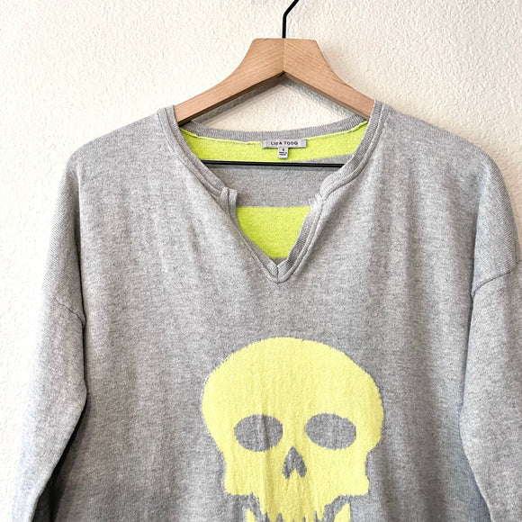 Skull Striped Sweater