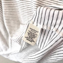 Striped Lace V-Neck Tee-10