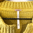 Henley Open Knit Crop Sweater-4