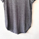 Round Hem Marled Top-5