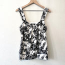 Floral Chain Neck Top-2