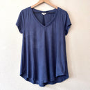 Faux Suede Top-2