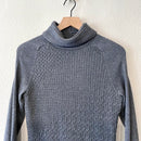 Cable Knit Turtleneck Sweater-3