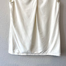 Tucked Crossover Neck Top-5