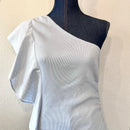 One Shoulder Ruffle Top-2