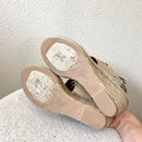 Strappy Wedge Sandals-10