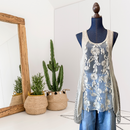 Floral 3D Lace Appliqué Tunic-1