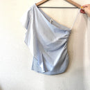 One Shoulder Ruffle Top-7