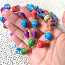 Paper Bead Necklace-7