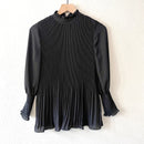 Accordion Pleated Blouse-2