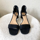 Suede Low Block Heel-5
