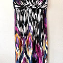 Ikat Stretch Maxi Dress-5