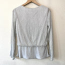 Rhinestone Silver Top-8