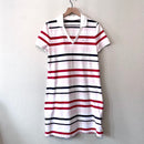Striped Collared Dress-2