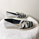 Striped Espadrille Flats-2