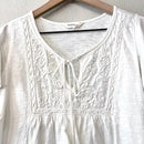 Ruffle Embroidered Top-3