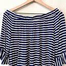 Striped Off Shoulder Top-8