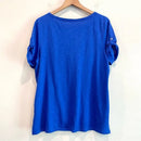 Button Cuff Short Sleeve Tee-8