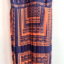 Geometric Pleated Maxi Dress-4