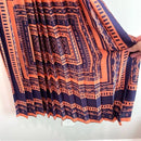Geometric Pleated Maxi Dress-6