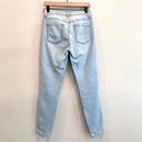 Fringe High Rise Skinny Jeans-7
