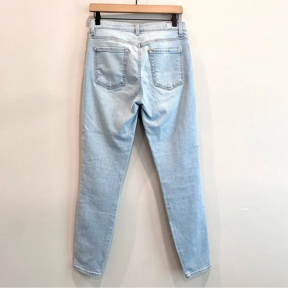 Fringe High Rise Skinny Jeans