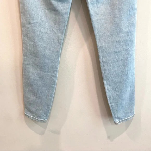 Fringe High Rise Skinny Jeans
