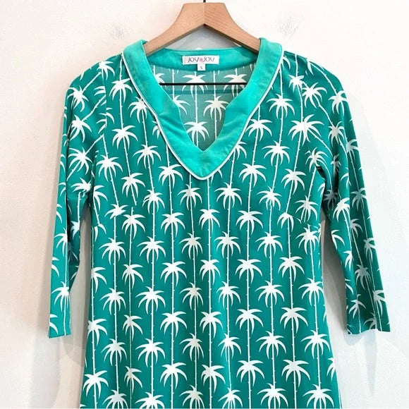 Palm Tree Tunic Dress