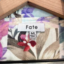 Floral Bird Print Moto Jacket-7