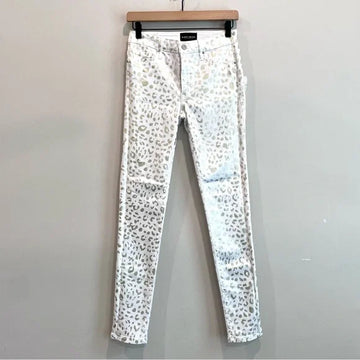 Leopard Print Skinny Jeans