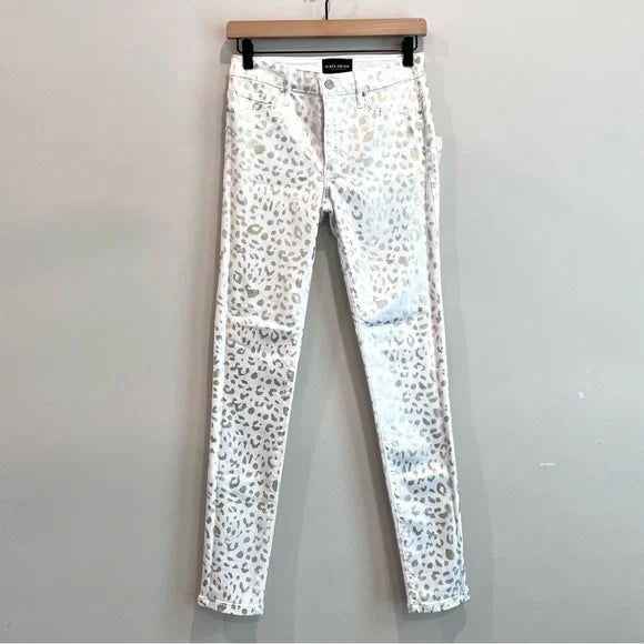 Leopard Print Skinny Jeans