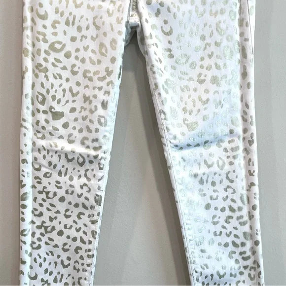 Leopard Print Skinny Jeans