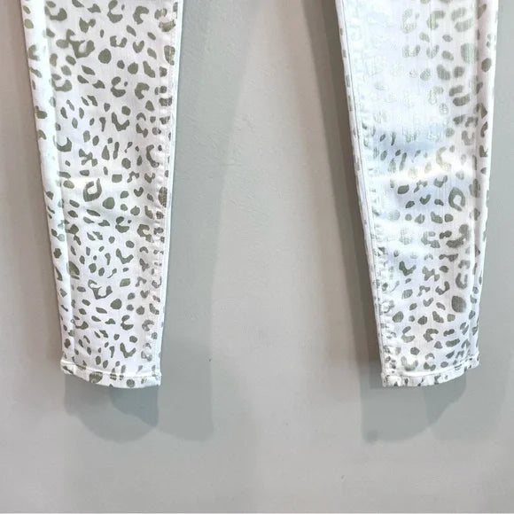 Leopard Print Skinny Jeans